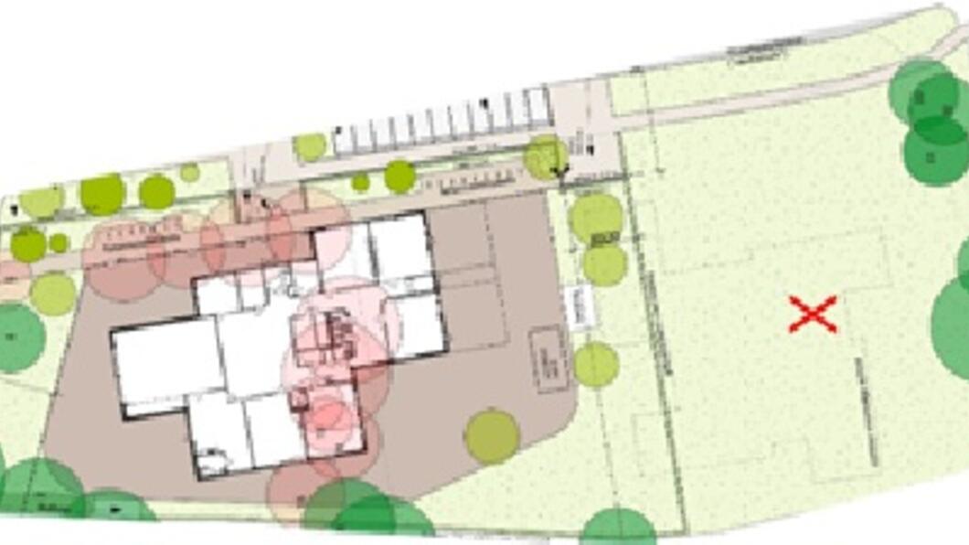 Plattegrond omgeving De Rank